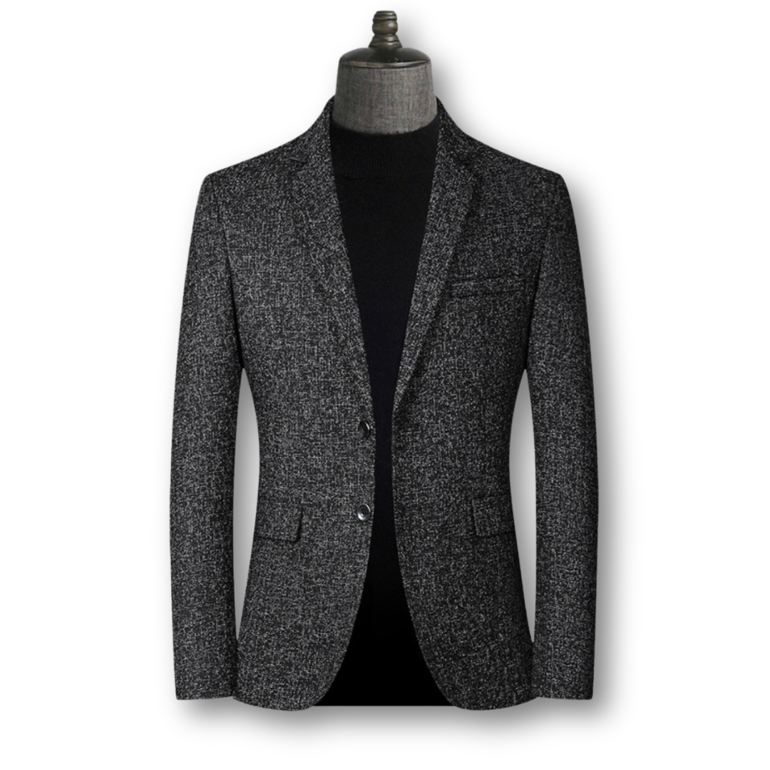 Domenic | Blazer Elegante in Tessuto Scozzese