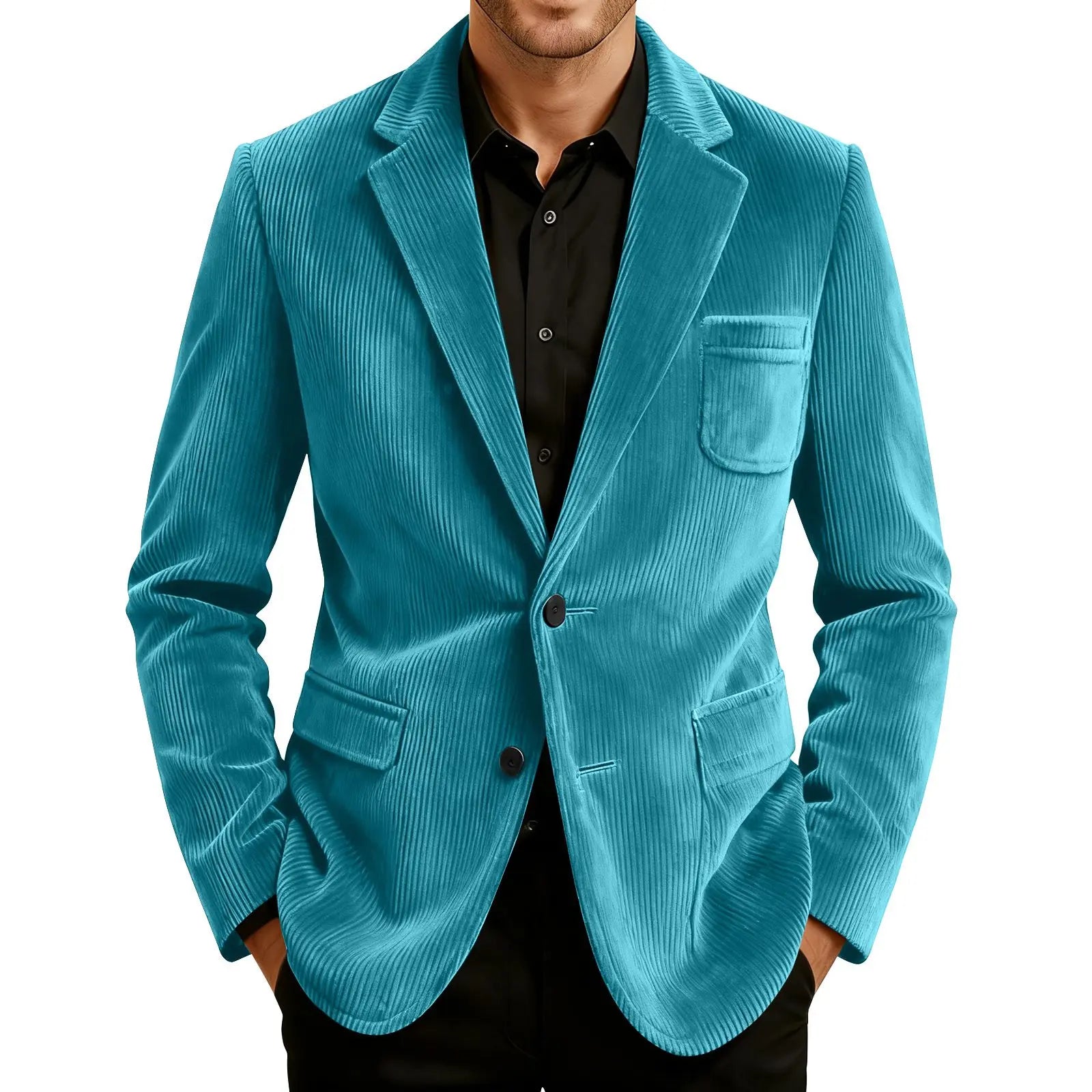 Verano™ | Completo 2 Pezzi in Corduroy: Blazer e Gilet Eleganti